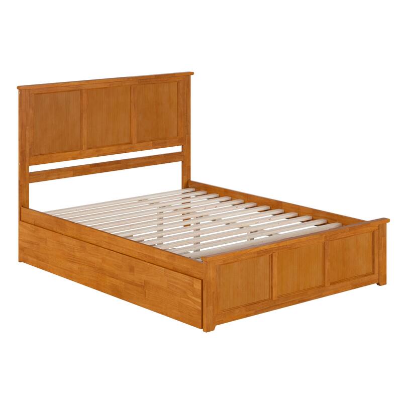 AFI Madison Platform Bed with Matching Footboard & Trundle