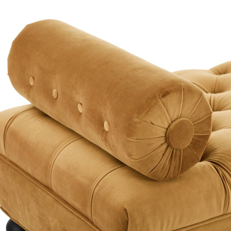 Christopher Knight Home - Anne Bedroom End-of-Bed Bench with 2 Pillows and Velvet Upholstery