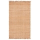 preview thumbnail 5 of 8, SAFAVIEH Handmade Natural Fiber Ocie Farmhouse Tassel Fringe Jute Rug