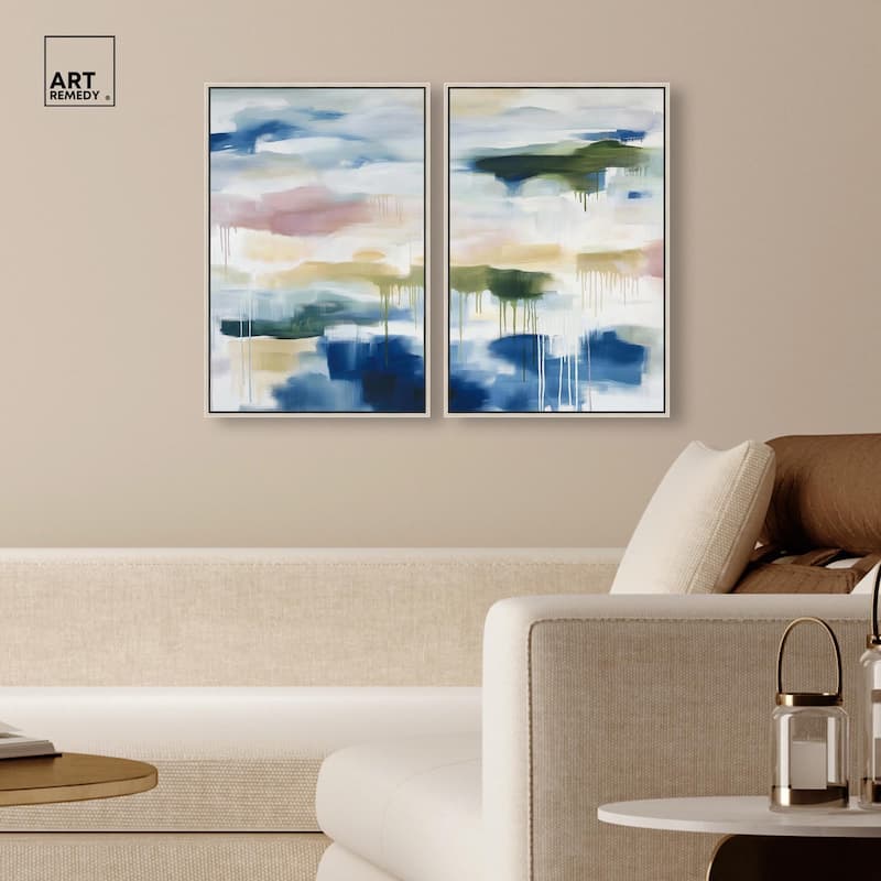 Kairos II Canvas Set of 2 by Art Remedy