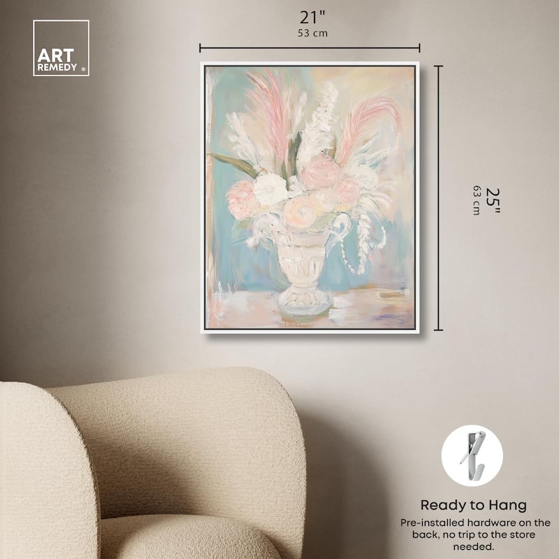 Still Life in Soft Hues I Canvas by Art Remedy