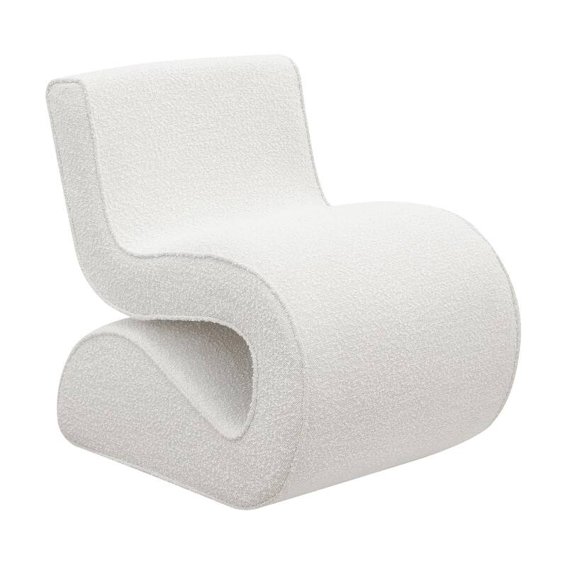 Austin Armless Curved Accent Chair