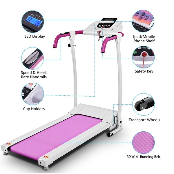costway folding treadmill