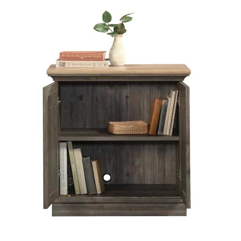 Wood Utility Stand with Adjustable Shelves, Brown - 29.76"W x 17.64"D x 30"H