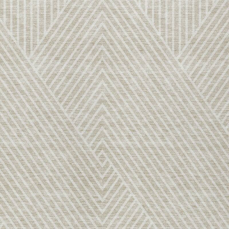 HomeRoots Geometric Transitional Rectangle Outdoor Rug