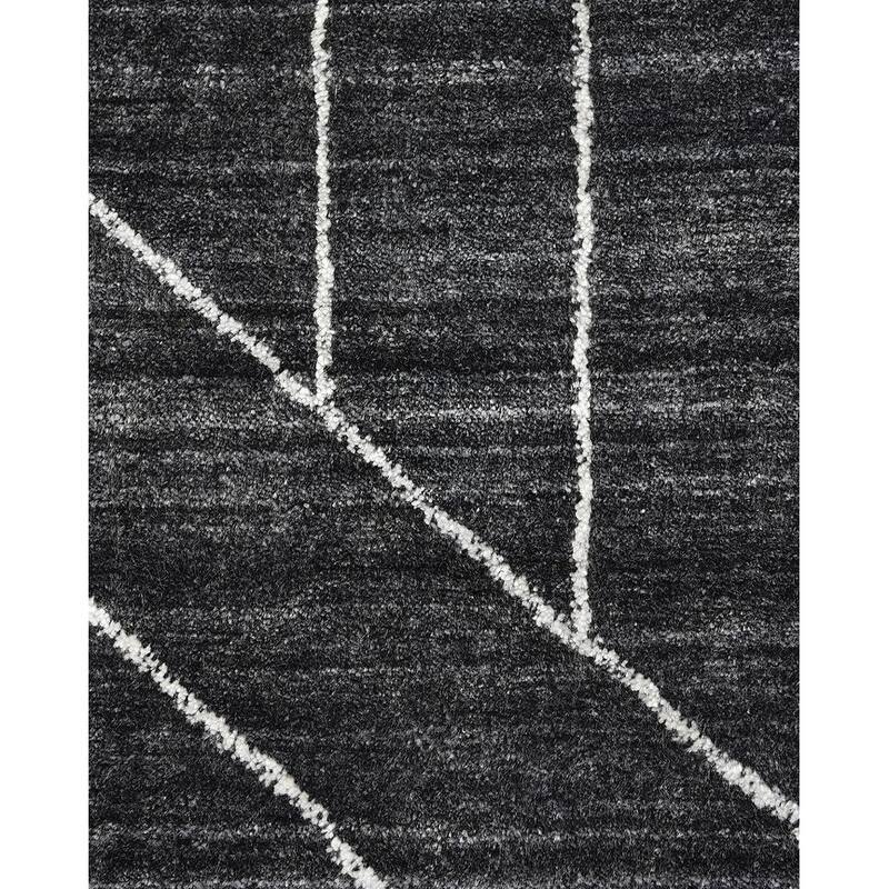 Overton Handmade Modern Contemporary Geometric Area Rug