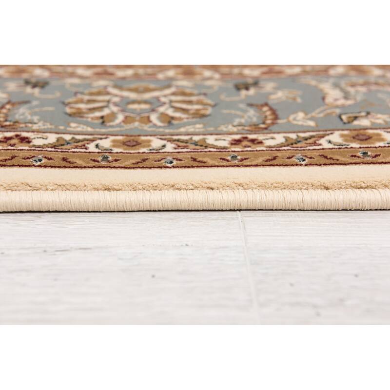 HomeRoots Oriental Traditional Square Area Rug