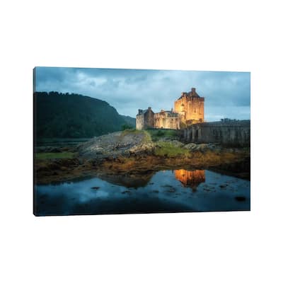 iCanvas "Eilean Donan Castle Scotland" by Philippe Manguin Canvas Print