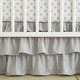 preview thumbnail 4 of 3, Willow 5-Piece Nursery Crib Bedding Set - Grey - Levtex Baby