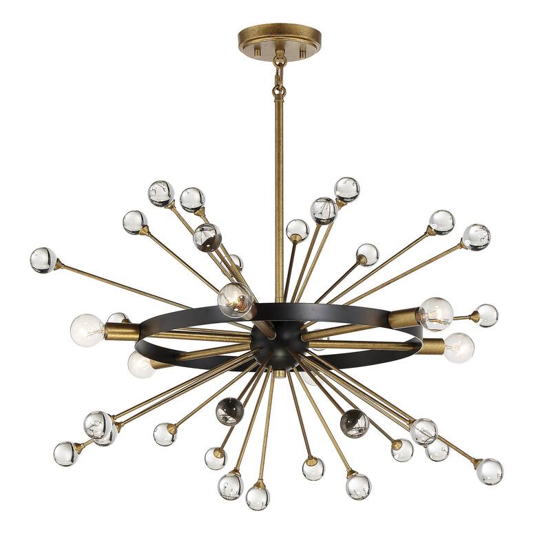 Savoy House 1-1857-6 Ariel 6 Light 25" Wide Abstract Sputnik