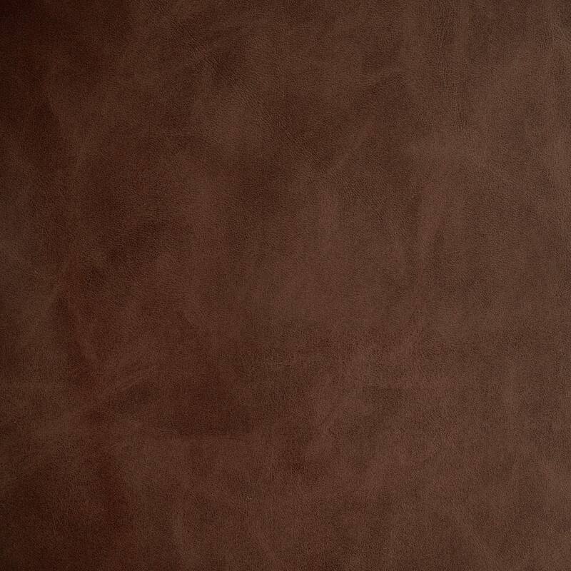 Maven Lane Victor Metal & Vegan Leather Kitchen Dining Stool