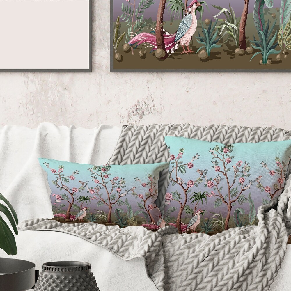 bird themed throw pillows