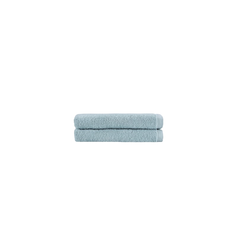 Ozan Premium Home 100% Genuine Turkish Cotton Horizon Bath Towel (Set of 2)