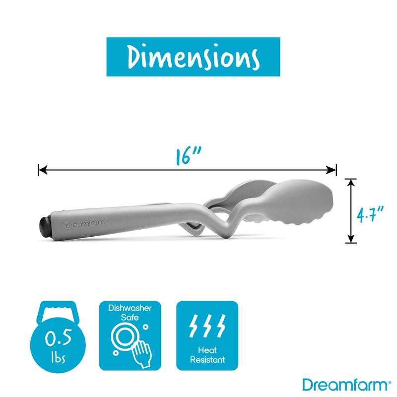 Dreamfarm Clongs Lite Tongs - 10.5 inch