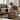 Alpine Natural Live Edge Wood Large Coffee Table