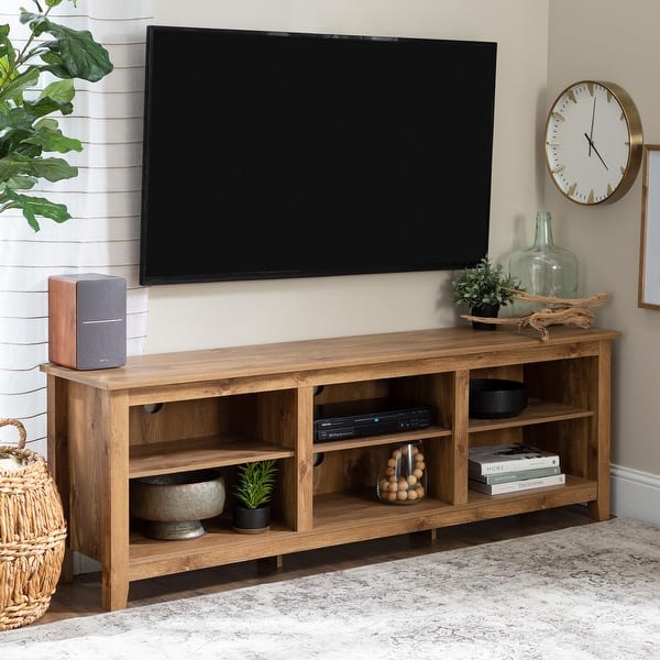 slide 2 of 13, Middlebrook Beaverhead 70-inch TV Stand Barnwood
