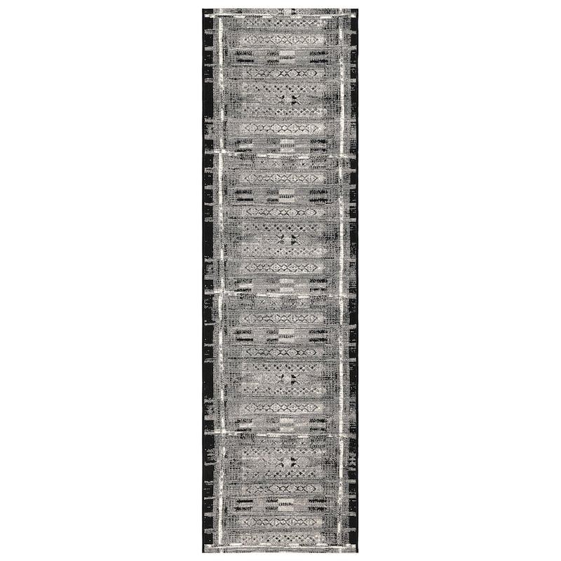 Liora Manne Marina Tribal Stripe Indoor/Outdoor Rug