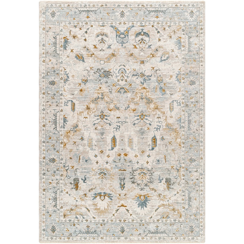 Livabliss Transitional Dresden Medallion Area Rug