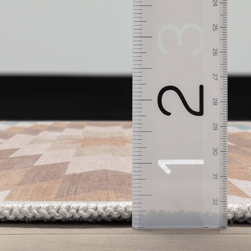 Well Woven Apollo Albuquerque Southwestern Machine Washable Area Rug