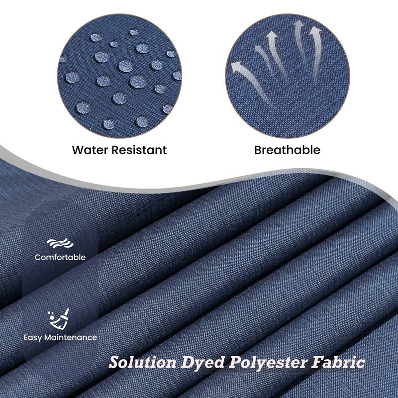 Pellebant Outdoor Patio Chaise Lounge Cushion