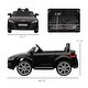 preview thumbnail 3 of 5, Aosom 6V Audi TT RS Kids Ride-On Car Suspension, Lights, MP3 Player, Black