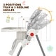 preview thumbnail 33 of 35, Babyjoy Folding High Chair Baby Dining Chair with 6-Level Height - See Details