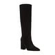 preview thumbnail 1 of 2, Loeffler Randall Women's Leather Sarina Suede Tall Boots Black