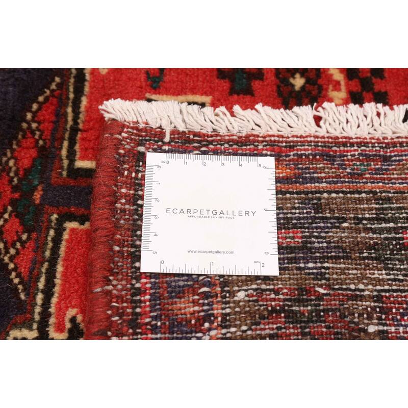 ECARPETGALLERY Hand-knotted Andelz Red Wool Rug - 3'3 x 4'9