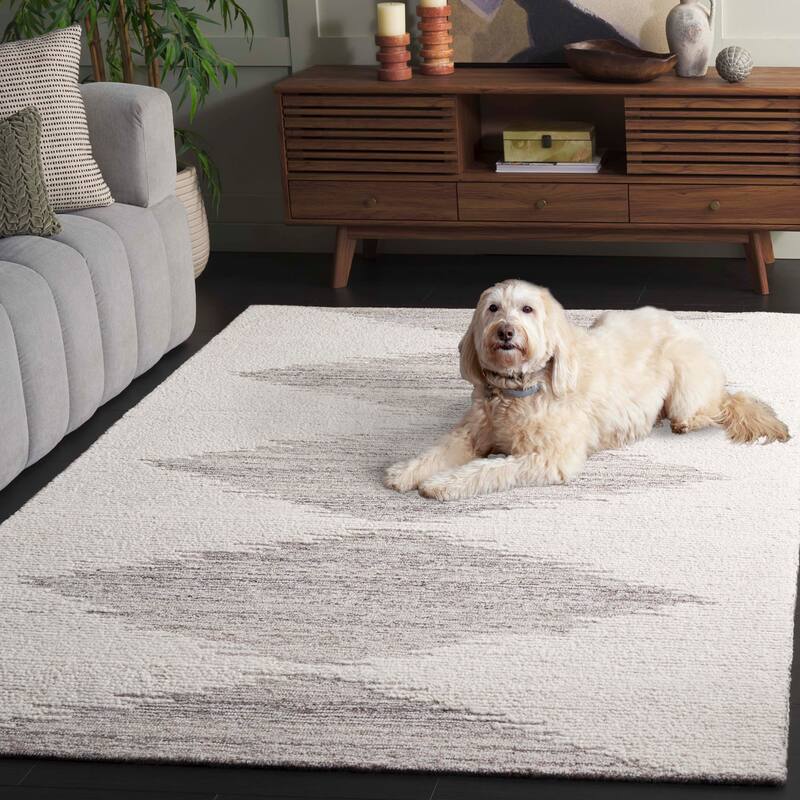 SAFAVIEH Handmade Abstract Ronnaug Wool Rug