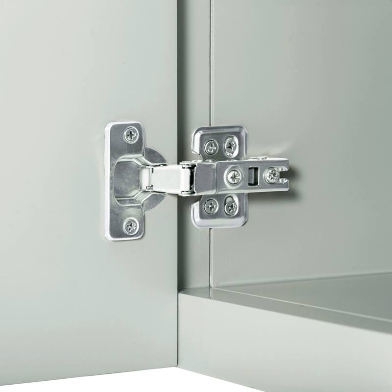 Haley Bathroom Vanity Only in Soft Sage with Dual Mount Option