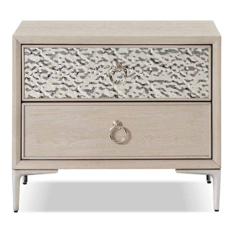 Furniture of America Fable Modern 3-Piece Solid Wood Chest and 2-Nightstand Bedroom Set