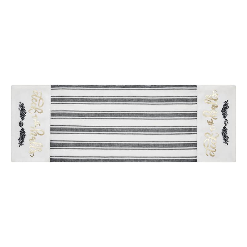 Wintergleam Deck the Halls Runner 12x36
