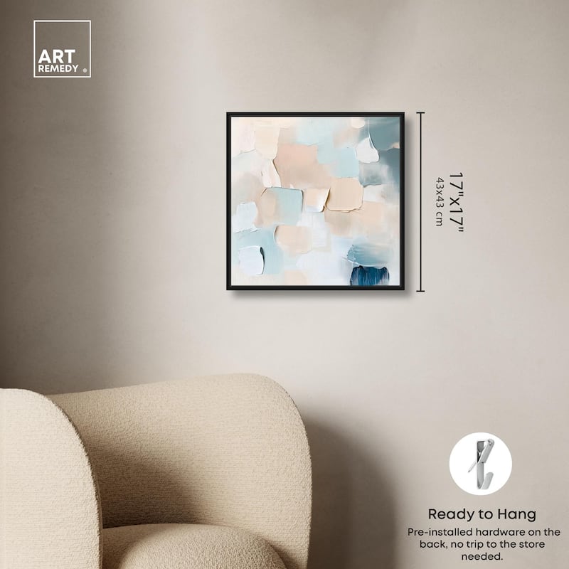Celadon Haze I Canvas by Art Remedy