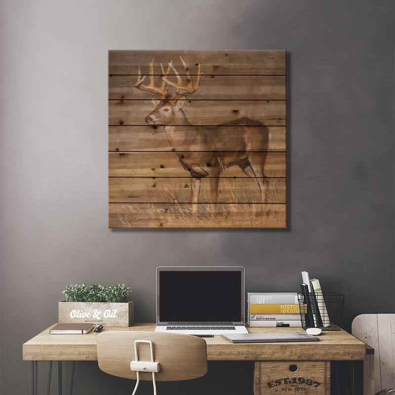 Unrivaled Print On Wood by Mark McKenna - Multi-Color