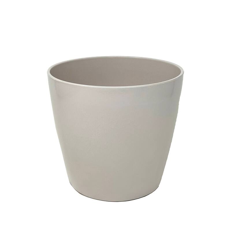 7" Round Self-Watering Indoor/Outdoor Bamboo Pots