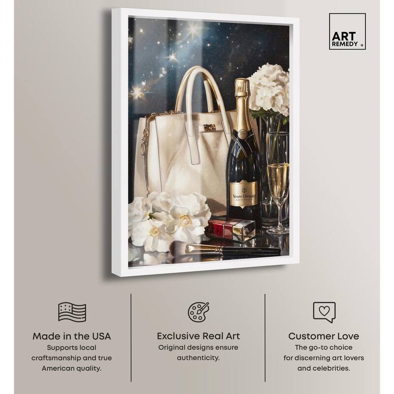 Cheers to Starry Glam Shadowbox by Art Remedy