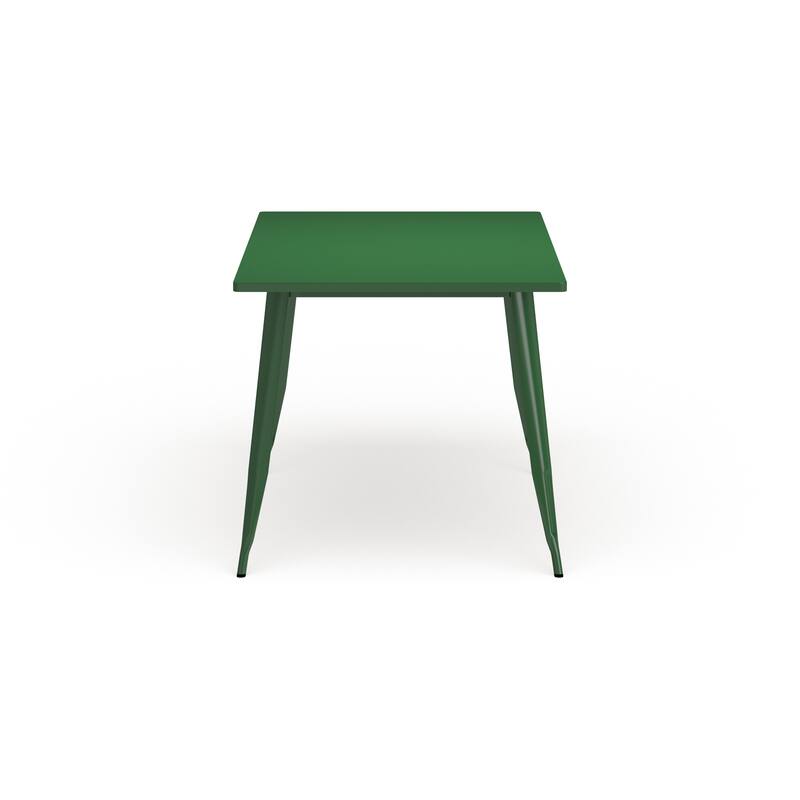 31.5" x 63" Rectangular Metal Indoor-Outdoor Table - Industrial Table - 31.5"W x 63"D x 29.5"H