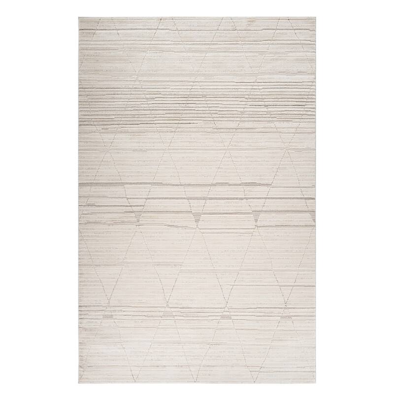Biped Abstract Modern Stain Resistant Woven Area Rug By HomeRoots