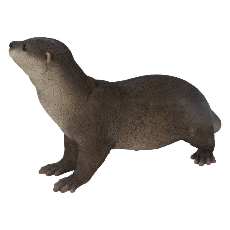 12.75" Otters Outdoor Garden Statue