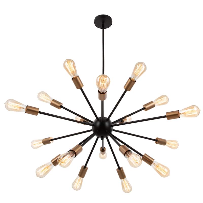 CO-Z Modern 18-Light Sputnik Chandelier Ceiling Light