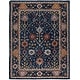 preview thumbnail 16 of 14, SAFAVIEH Handmade Blossom Moiriosa French Country Wool Rug 8' x 10' - Blue/Red - Rectangle