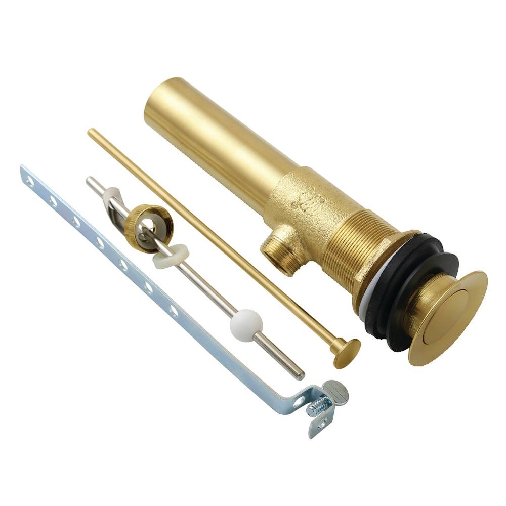 Kingston Brass Made To Match Brass Pop-Up Bathroom Sink Drain with Overflow, 22 Gauge