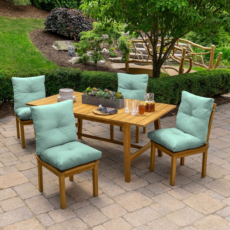 ARDEN Plush Blowfill Dining Chair Cushion 21 x 40