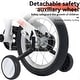 preview thumbnail 14 of 53, 18 Inch Sporty Kids Bike with Training Wheels and Stand Adjustable Saddle, Aged 5-10 years tall Height 39-49 inches