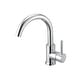 preview thumbnail 1 of 9, Elegant Lighting FAV-1003 Louis 1.5 GPM Single Hole Bathroom Faucet Chrome