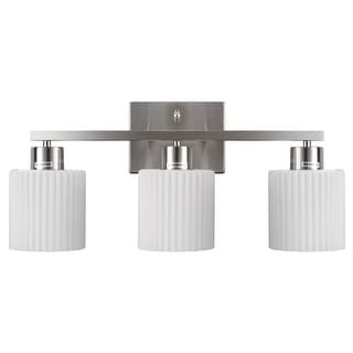 Bathroom Light Fixtures, Rustproof 3-Light Bathroom Vanity Light with ...