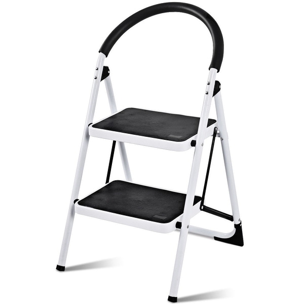 Heavy duty top folding step