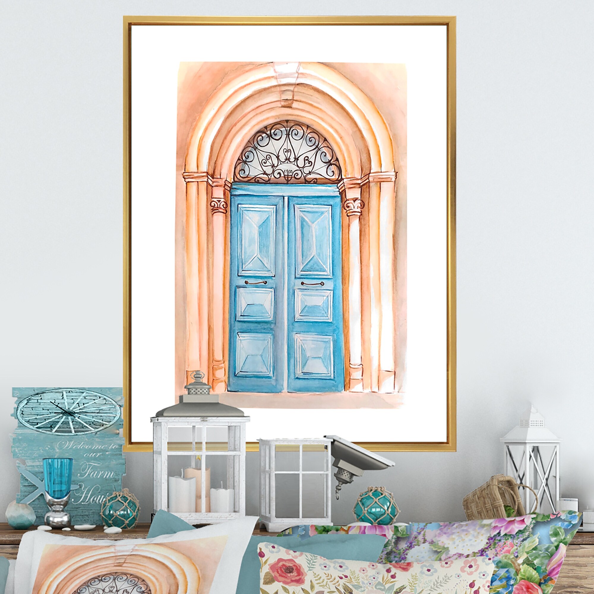 Designart-'Vintage-Door-