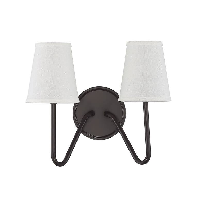 Meridian M90055 2 Light 11" Tall Wall Sconce