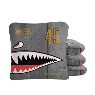 Bomber Silver Dual Sided Cornhole Bags